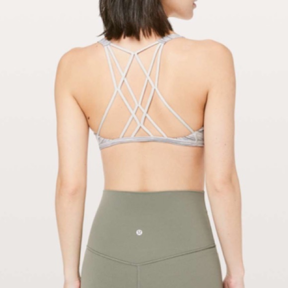 lululemon athletica Tops - Lululemon Free To Be Zen Bra Space Dye Camo